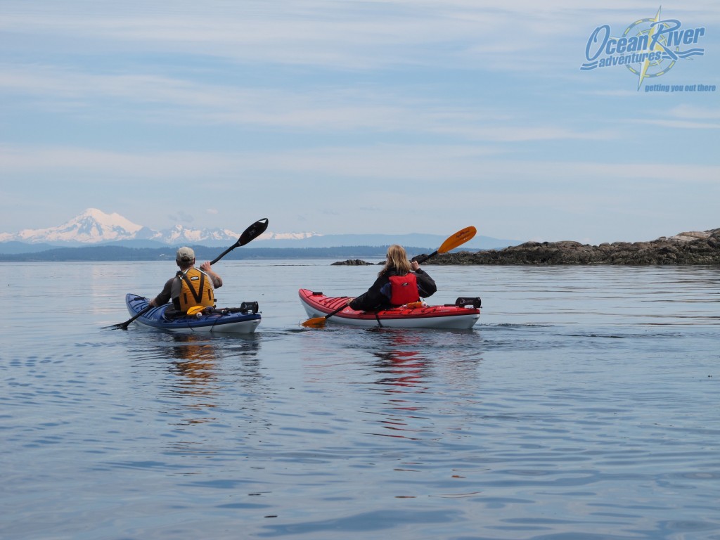 Kayaking in the Inner Harbour on a 2-day Victoria itinerary