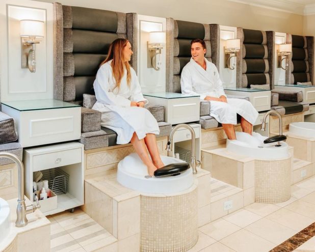 Add a pedicure to your massage treatment at Willow Stream Spa: Credit Willow Stream Spa