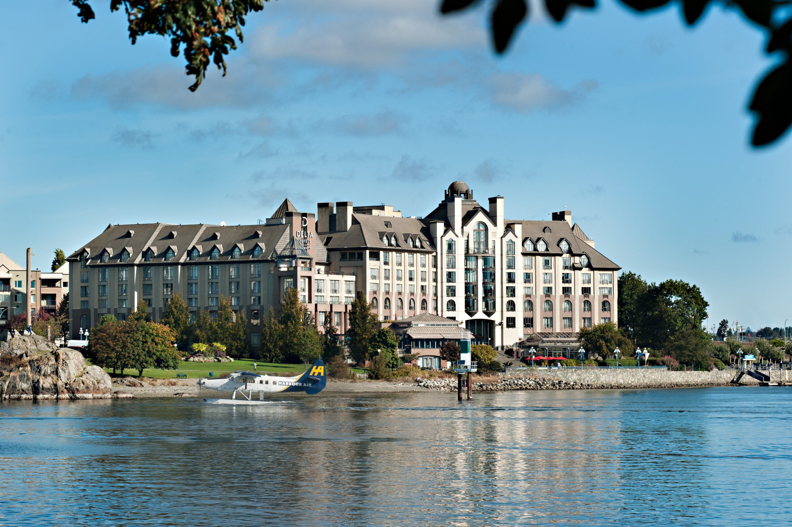 waterfront hotel in Victoria, B.C.