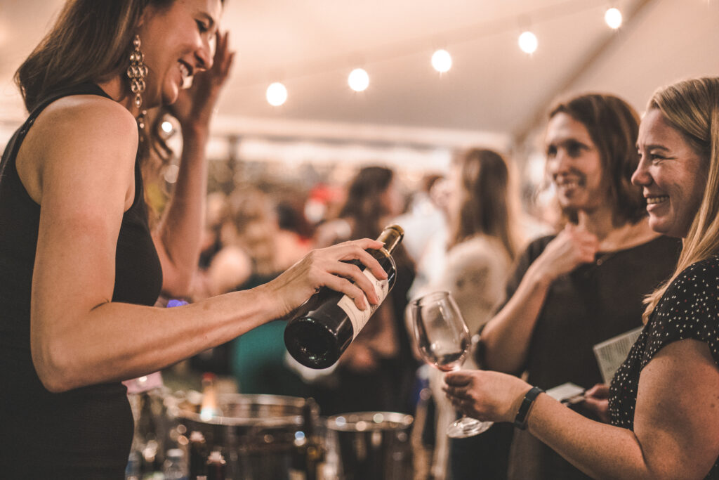 A popular event in Victoria for wine enthusiasts