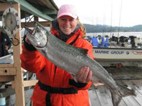 Fishing off Vancouver Island