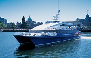 Victoria Clipper IV in Victoria's Inner Harbour