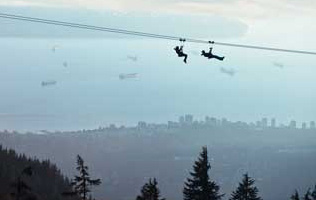 Grouse Mountain Ziplining