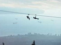 Grouse Mountain ziplining