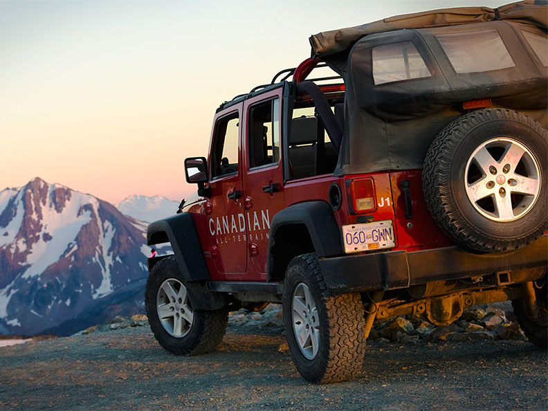 Jeep Mountain Top Salmon Bake