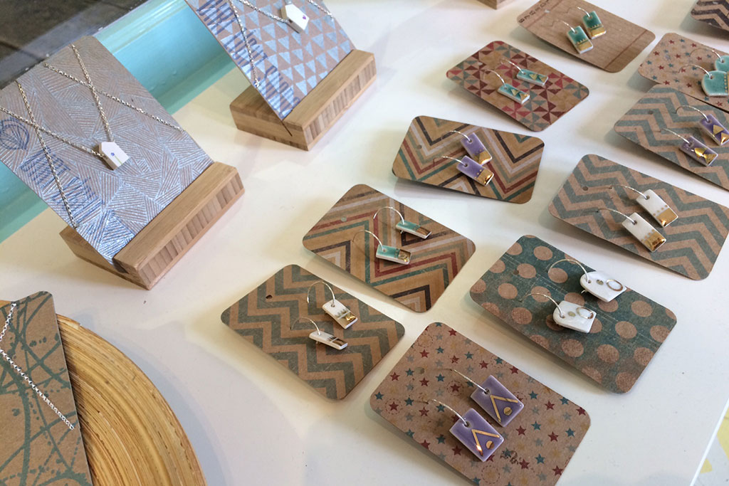 Johnson Street's trendy boutiques brim with an array of hand-crafted trinkets. Credit: Scott Meis