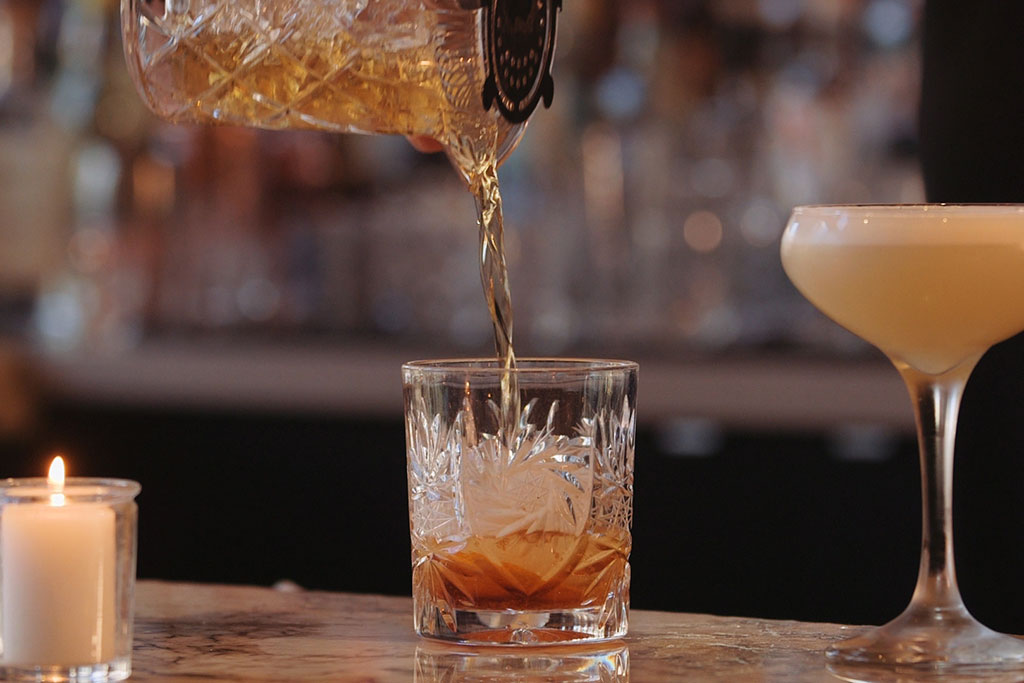 Kick back and relax with a classic cocktail.