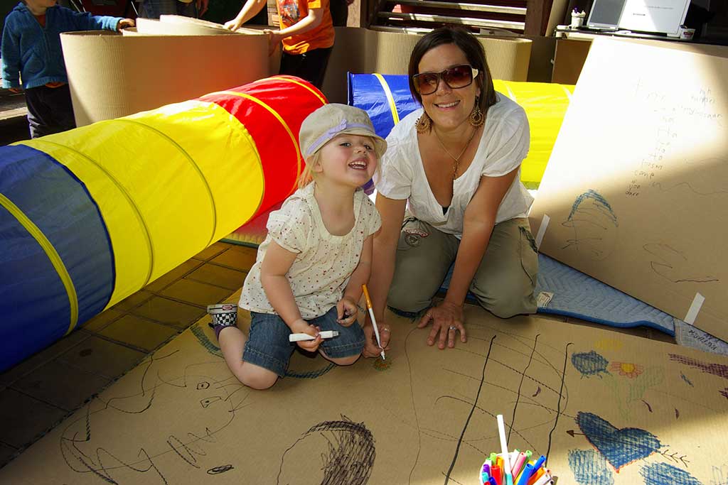 Even the kiddos can get in on the action and create their own masterpieces at the Art Gallery of Greater Victoria. Credit: Tourism Victoria