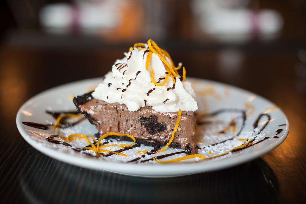 Chocolaty, smooth and pilled with whipped cream, this is one dessert you don't want to miss. Photo: Dzhan Wiley