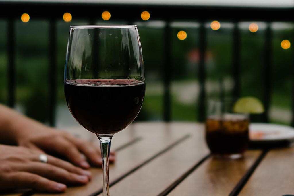 Cuddle up by the fireplace at the Icicle Ride Winery Tasting room and sip one of their amazing wines.