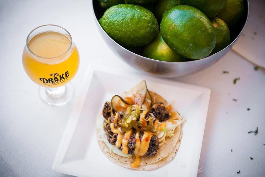 Beer may be the star at The Drake, but everything is locally cultivated and flavored. Credit: The Drake Eatery