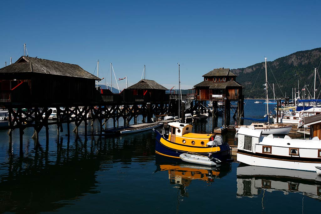 Waterfront vistas are always within reach in the cozy town of Cowichan. Credit: Tourism Victoria