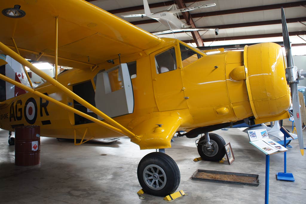 Get a peek inside the "Anson," which served as combat planes for the Air Force during World War II. Credit: Tjflex2
