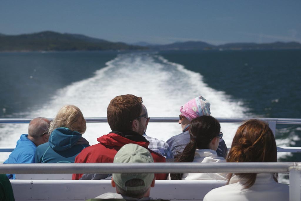 Soak in fabulous views and catch sight of wildlife from the top of the San Juan Clipper.