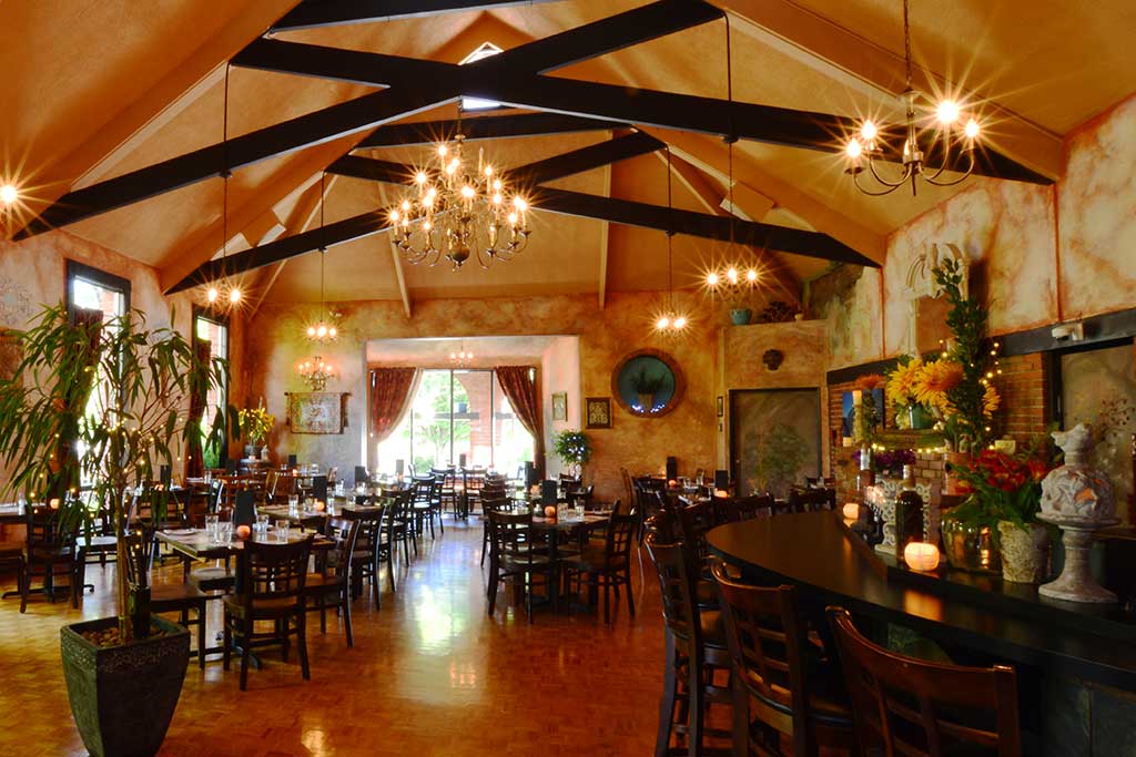 Cozy up in this 100-year-old heritage home and feast on a variety of excellent eats. Credit: Il Covo