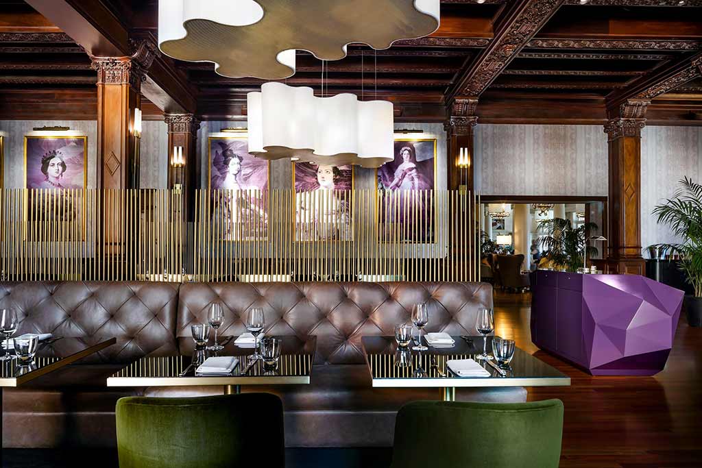 Feast on flavors of the Pacific Northwest inside the elegant Q at the Empress. Credit: The Fairmont Empress