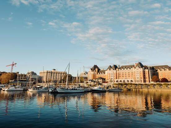best way to travel to Victoria while saving on the ferry and hotel