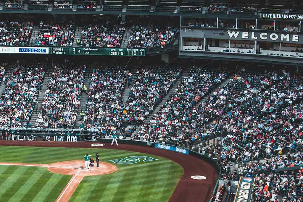 Watch Canada's team, the Toronto Blue Jays, battle the Seattle Mariners during their annual invasion of T-Mobile Park. Credit: Edoardo Busti