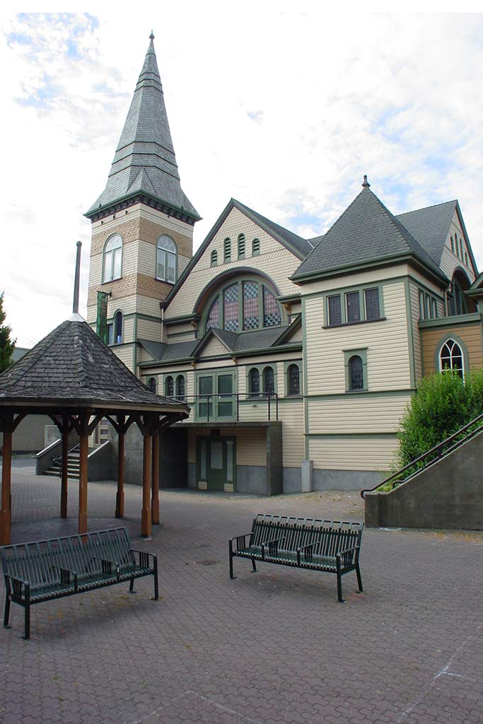 Catch a show inside the historic Belfry Theater. Credit: JMV