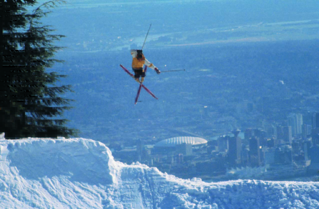 Skier at Grouse Mountain. Photo Courtesy of Grouse Mountain