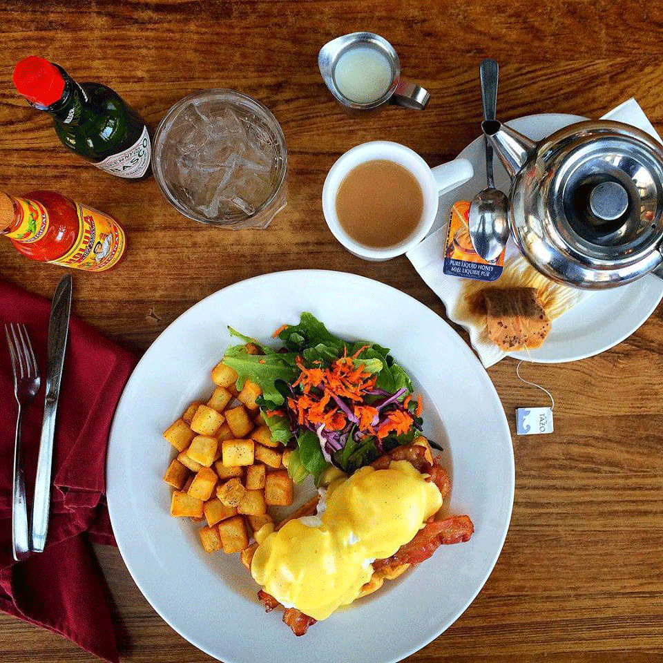 Belgian waffle benny? Yeah, okay. Photo: HAVANA RESTAURANT