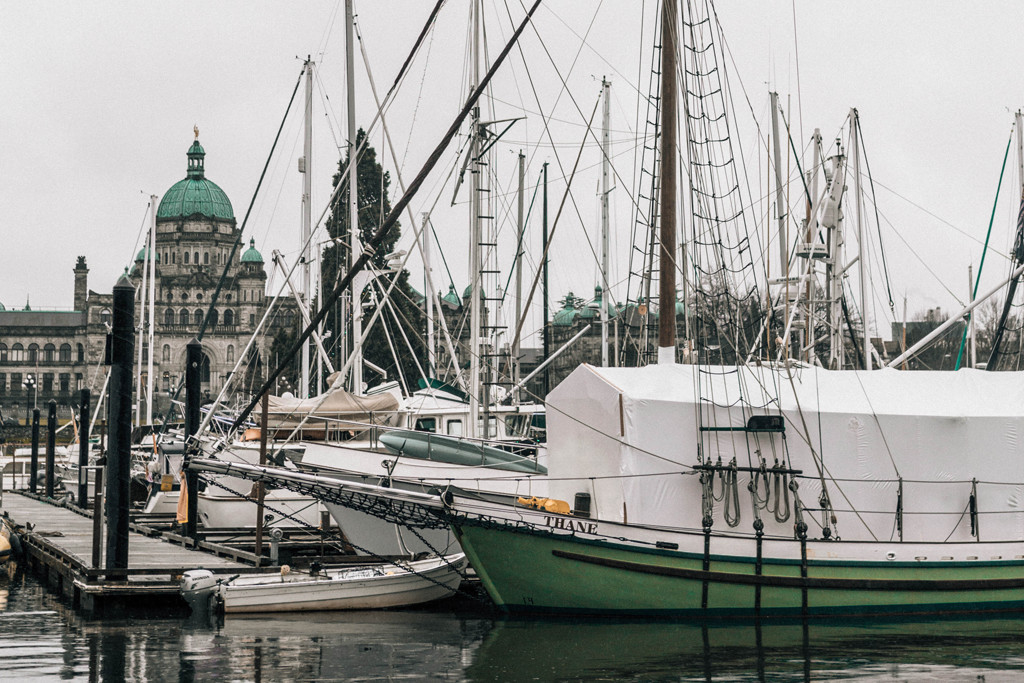 Wander through the Inner Harbour and you'll be flooded with sights of the nearby Parliament Building, Empress Hotel and Royal BC Museum. Photo: Danny Owens