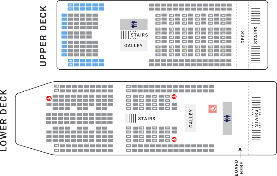 Comfort VIP seating chart