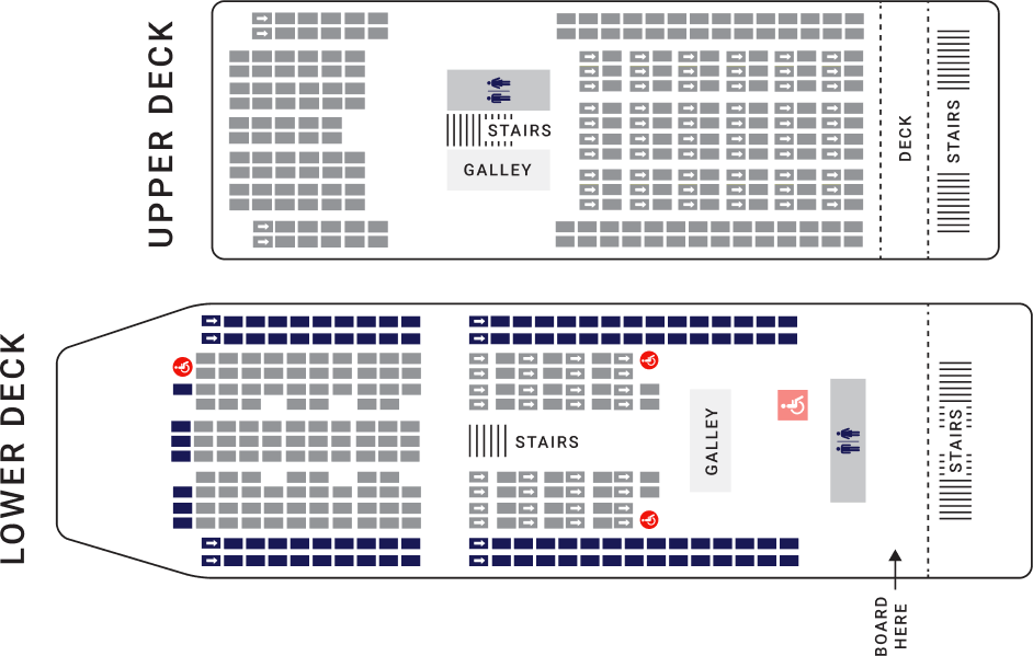 Economy Panoramic seating chart
