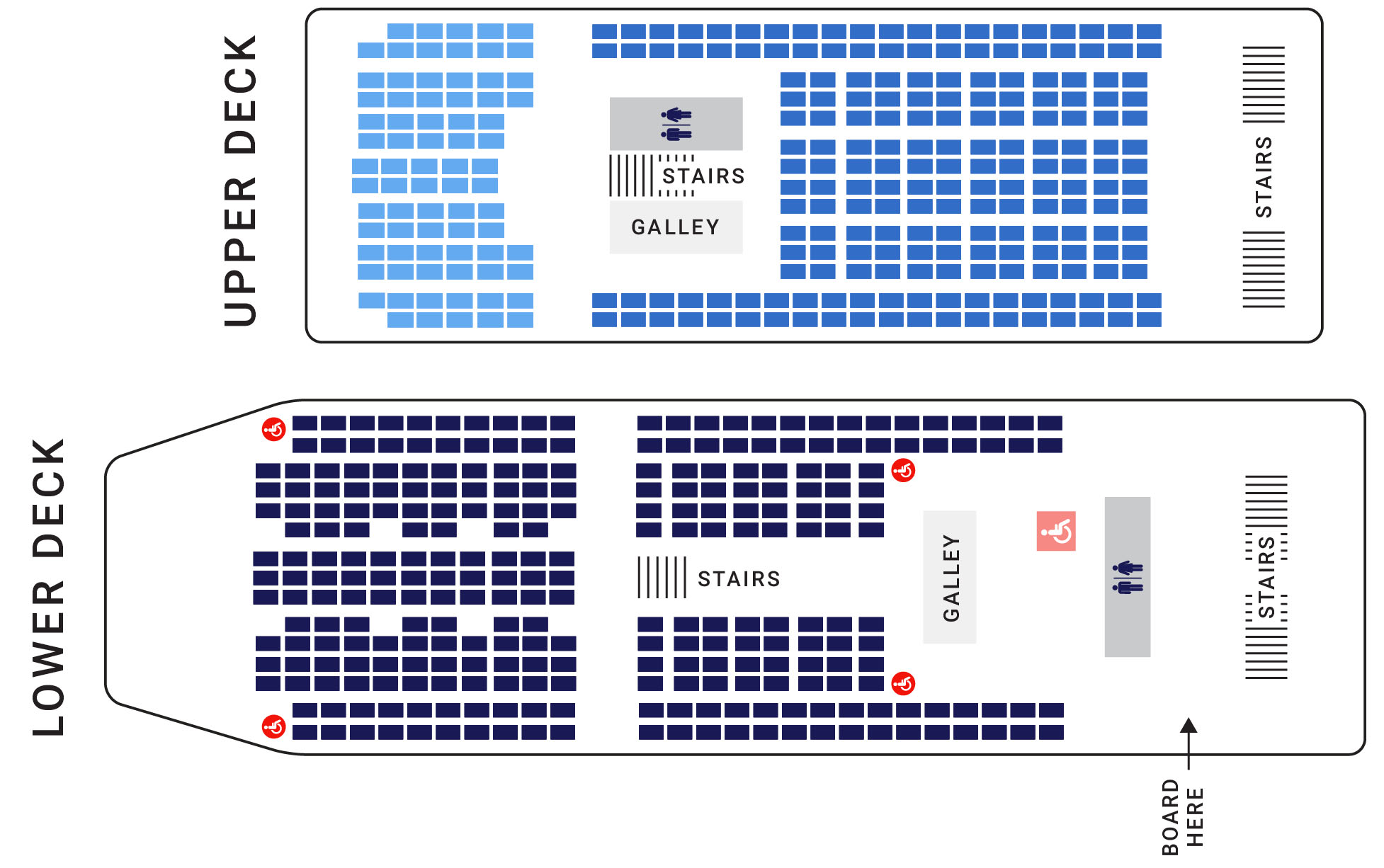 Lower Deck Map