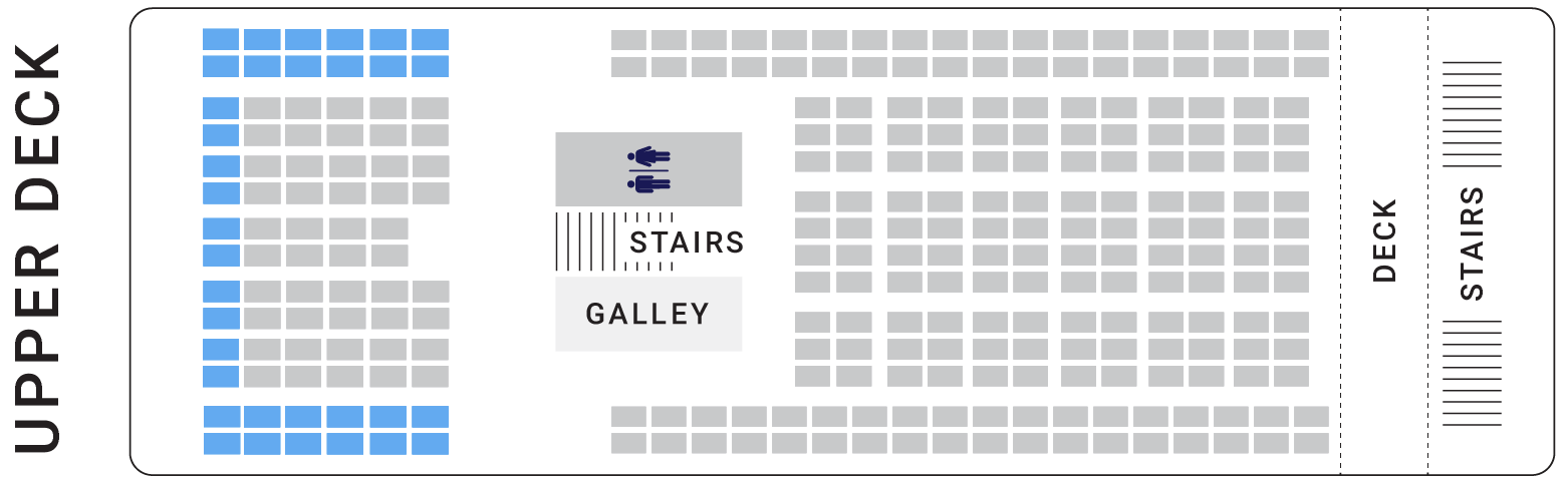 Comfort VIP Class Boat Map