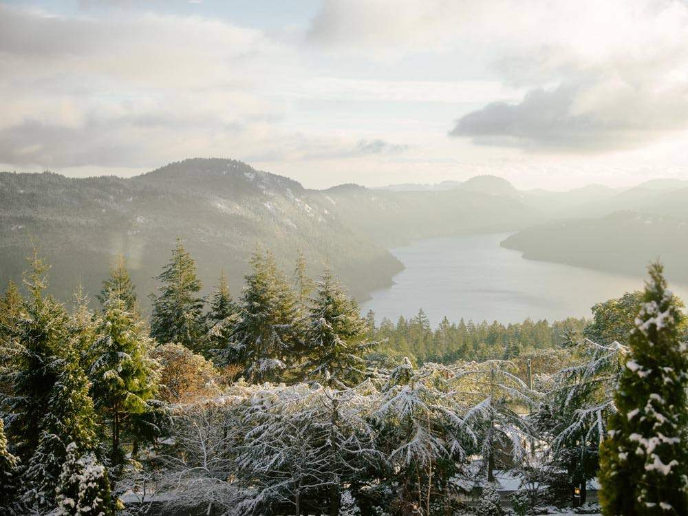 Vancouver Island's Malahat Drive offers up amazing views.