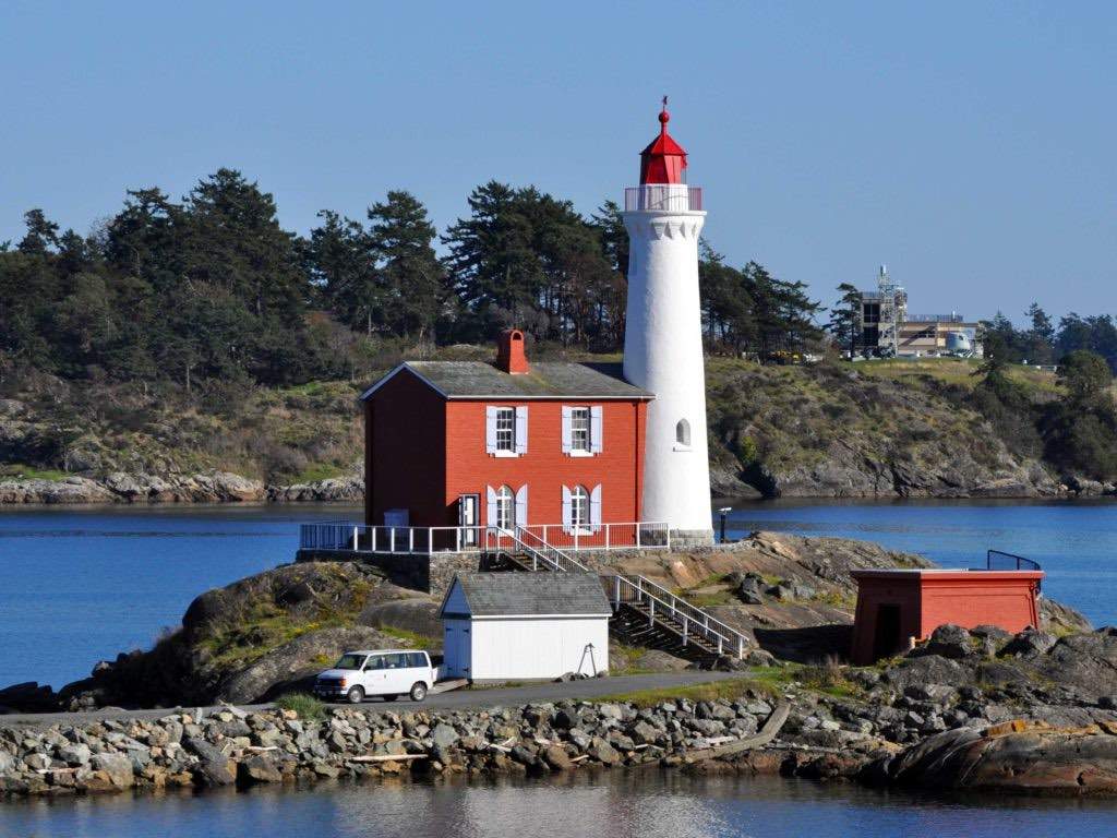 Soak in stunning ocean views from the the Fisgard Lighthouse. 