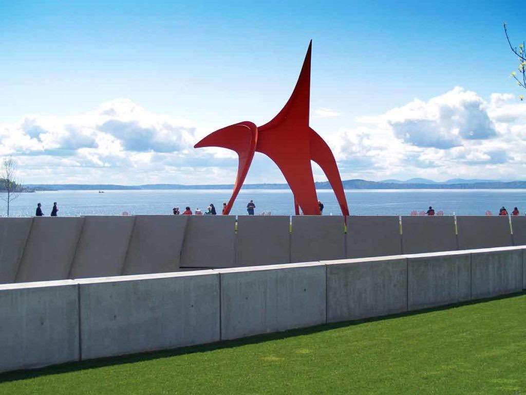 Alexander Calder's Eagle at Sculpture Park.