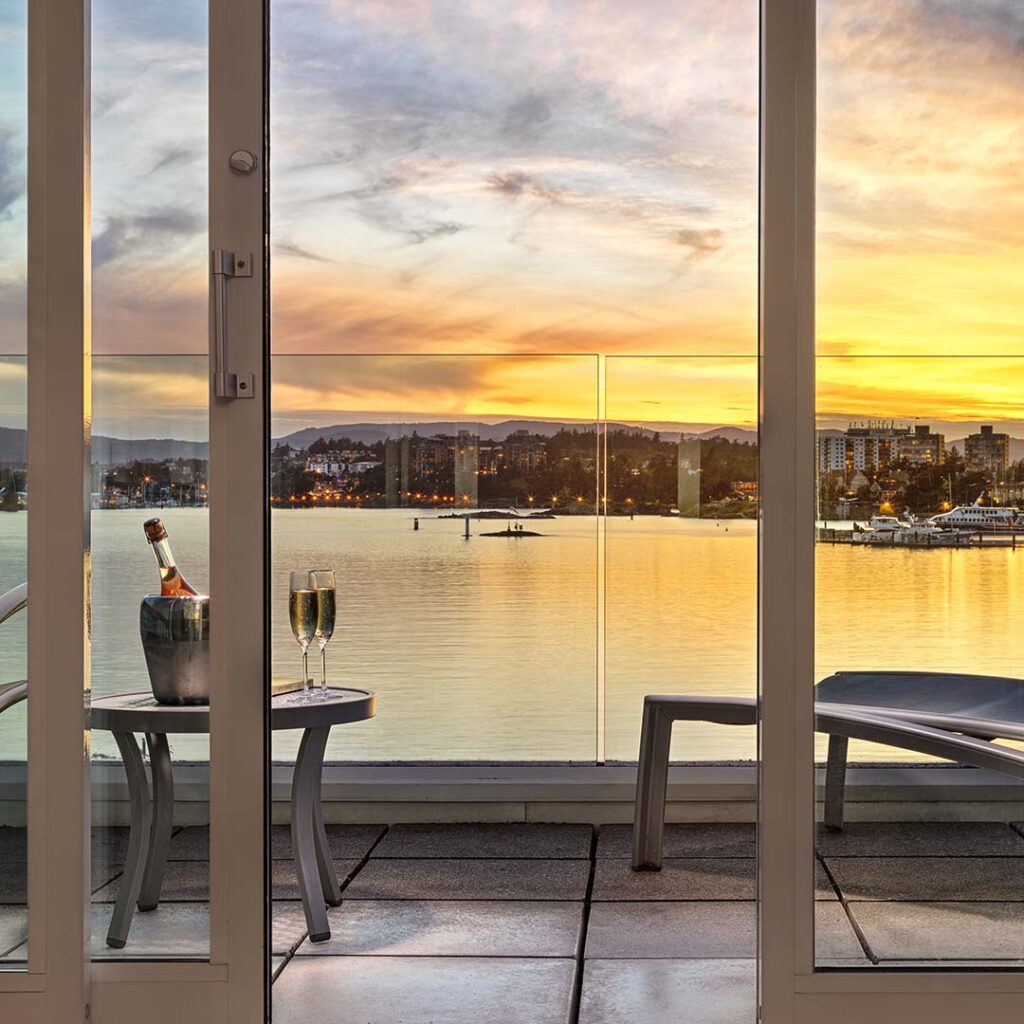 Seattle to Victoria Overnight with Inn at Laurel Point Romance Package