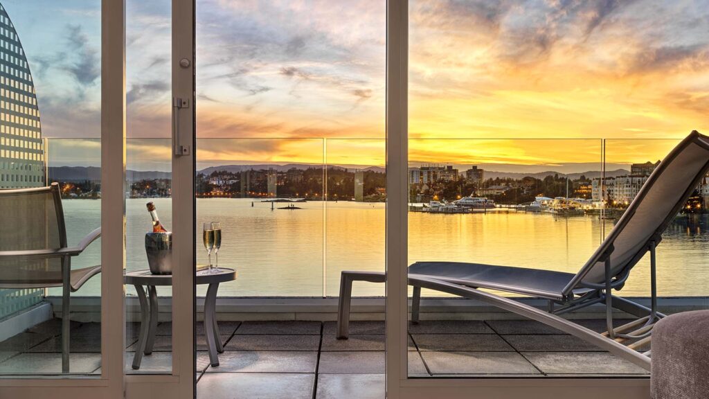 Seattle to Victoria Overnight with Inn at Laurel Point Romance Package